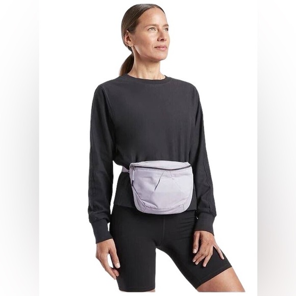 Athleta Bags Athleta Mini Crossbody Bag Metropolis Grey Hip